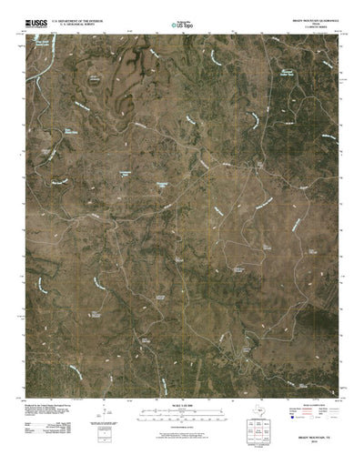 Brady Mountain, TX (2010, 24000-Scale) Preview 1