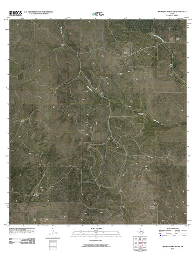 Brokeleg Mountain, TX (2010, 24000-Scale) Preview 1