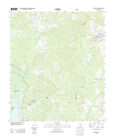 Bronson, TX (2013, 24000-Scale) Preview 1