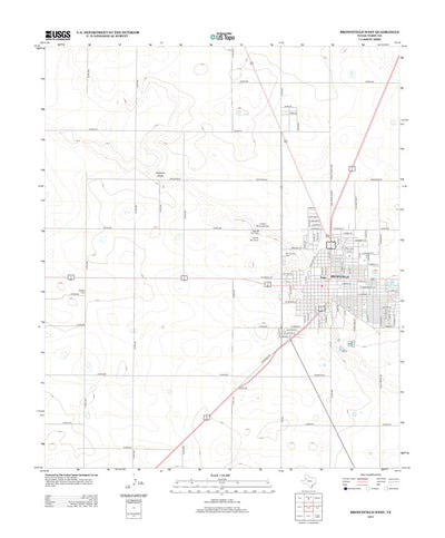 Brownfield West, TX (2012, 24000-Scale) Preview 1