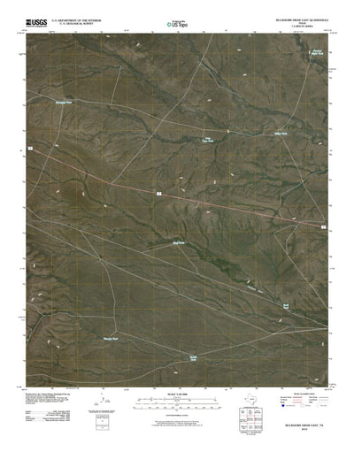 Buckhorn Draw East, TX (2010, 24000-Scale) Preview 1