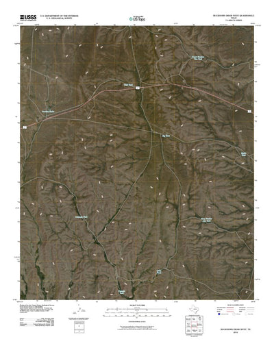 Buckhorn Draw West, TX (2010, 24000-Scale) Preview 1
