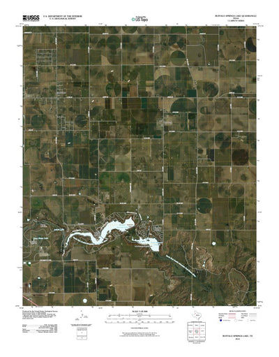 Buffalo Springs Lake, TX (2010, 24000-Scale) Preview 1