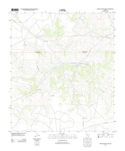 Buffalo Well NW, TX (2012, 24000-Scale) Preview 1