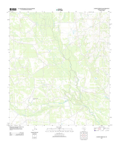 Caiman Creek NE, TX (2013, 24000-Scale) Preview 1