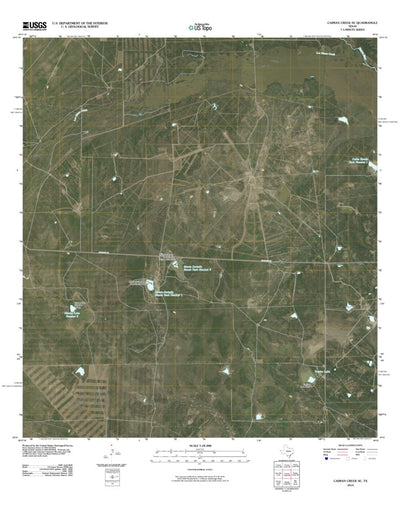 Caiman Creek SE, TX (2010, 24000-Scale) Preview 1
