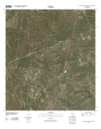 Callaghan Ranch South, TX (2010, 24000-Scale) Preview 1