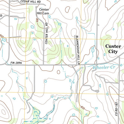 Callisburg, TX-OK (2013, 24000-Scale) Preview 2