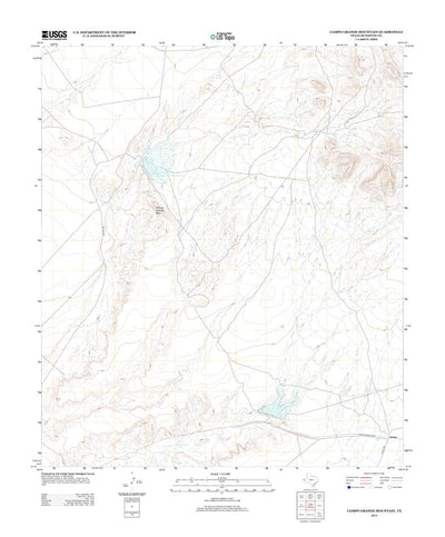 Campo Grande Mountain, TX (2013, 24000-Scale) Preview 1