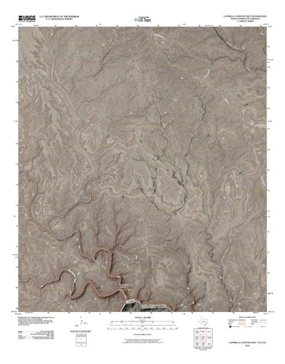 Candilla Canyon East, TX (2010, 24000-Scale) Preview 1