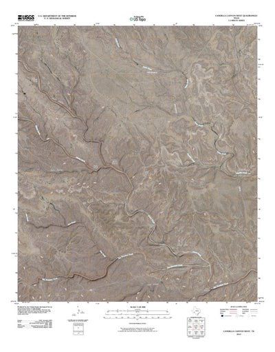 Candilla Canyon West, TX (2010, 24000-Scale) Preview 1