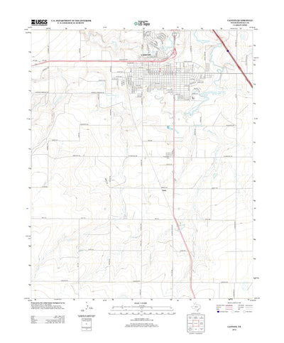 Canyon, TX (2012, 24000-Scale) Preview 1