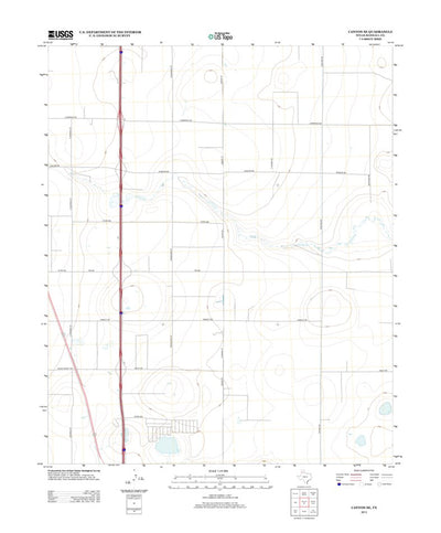 Canyon SE, TX (2012, 24000-Scale) Preview 1