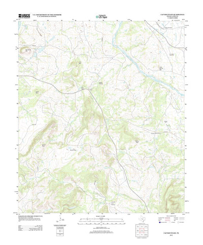 Cap Mountain, TX (2012, 24000-Scale) Preview 1