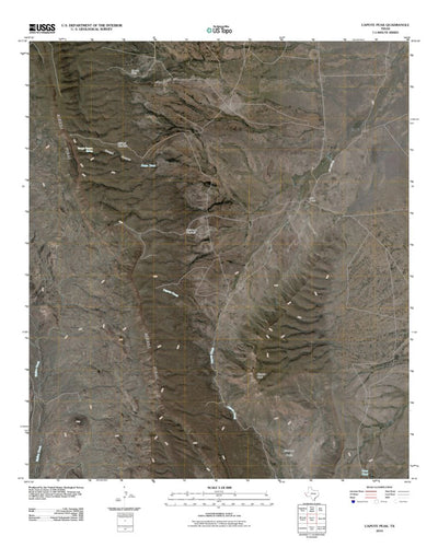 Capote Peak, TX (2010, 24000-Scale) Preview 1