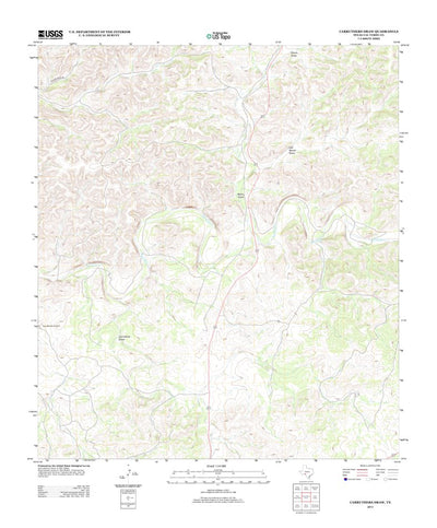 Carruthers Draw, TX (2013, 24000-Scale) Preview 1