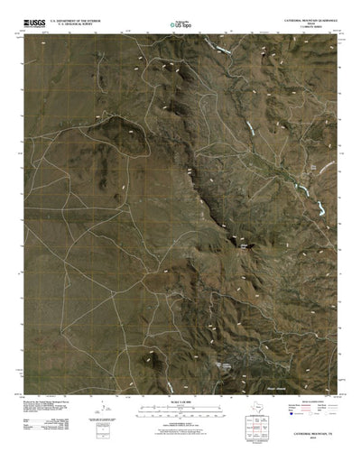 Cathedral Mountain, TX (2010, 24000-Scale) Preview 1