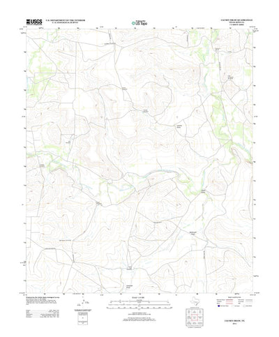 Causey Draw, TX (2012, 24000-Scale) Preview 1
