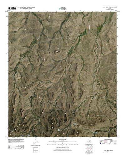Cave Mesa SE, TX (2010, 24000-Scale) Preview 1