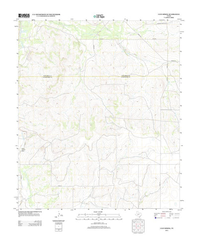 Cave Spring, TX (2012, 24000-Scale) Preview 1