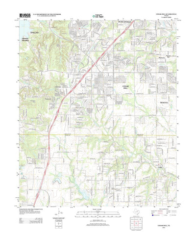 Cedar Hill, TX (2012, 24000-Scale) Preview 1