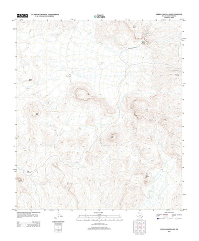 Cerro Castellan, TX (2012, 24000-Scale) Preview 1