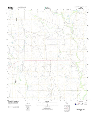 Chacon Creek NE, TX (2012, 24000-Scale) Preview 1