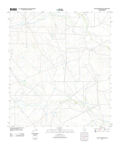 Chacon Creek SW, TX (2012, 24000-Scale) Preview 1