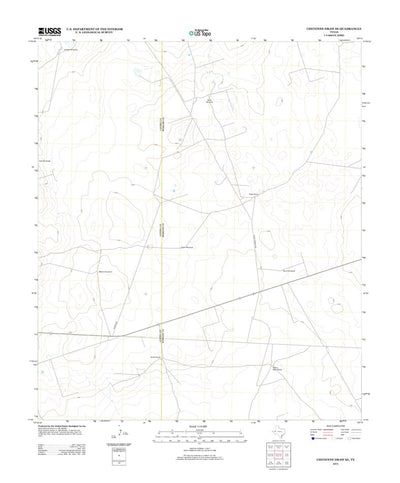 Cheyenne Draw SE, TX (2012, 24000-Scale) Preview 1