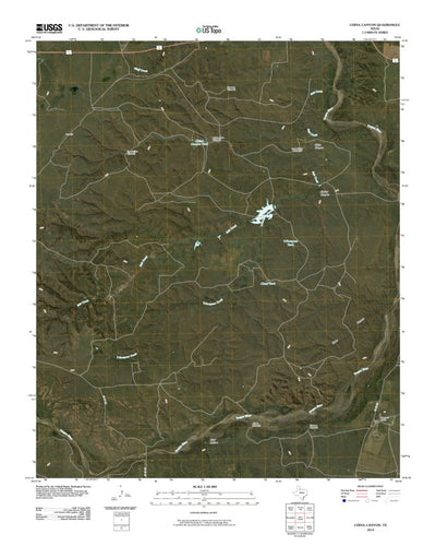 China Canyon, TX (2010, 24000-Scale) Preview 1