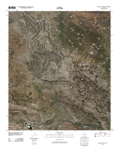 China Lake NE, TX (2010, 24000-Scale) Preview 1