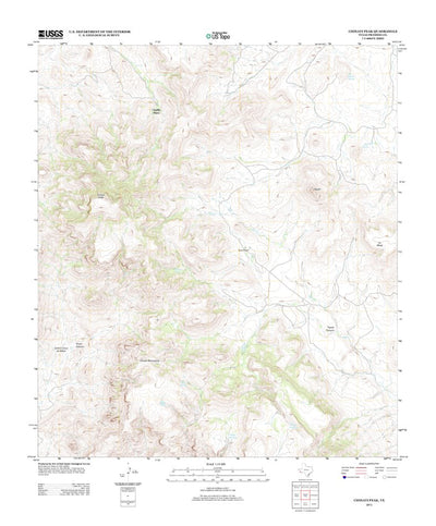 Chinati Peak, TX (2012, 24000-Scale) Preview 1