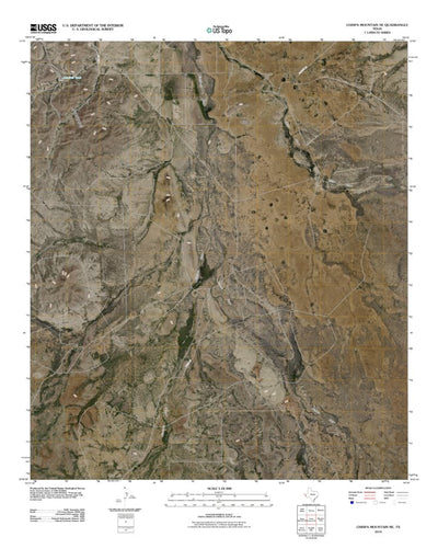 Chispa Mountain NE, TX (2010, 24000-Scale) Preview 1
