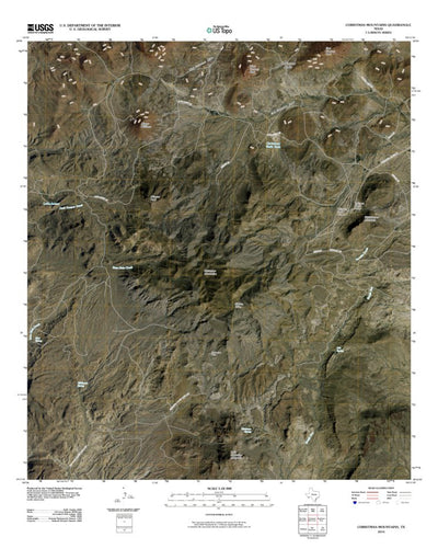 Christmas Mountains, TX (2010, 24000-Scale) Preview 1