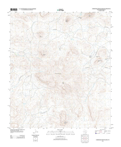 Christmas Mountains, TX (2012, 24000-Scale) Preview 1