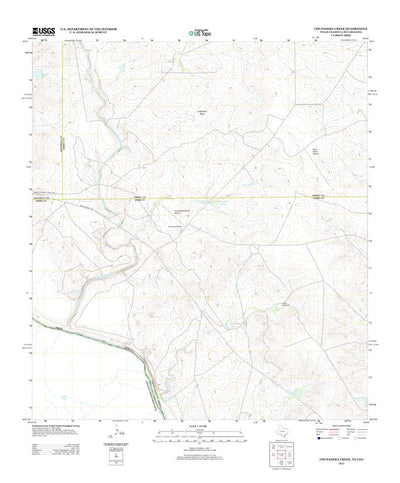 Chupadera Creek, TX (2012, 24000-Scale) Preview 1