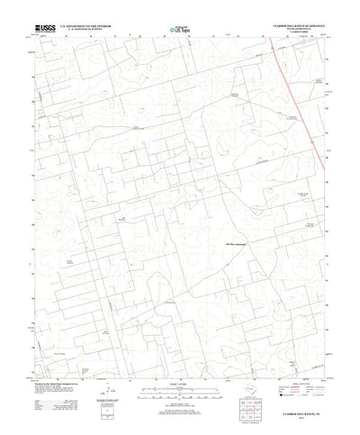 Clabber Hill Ranch, TX (2012, 24000-Scale) Preview 1