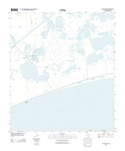 Clam Lake, TX (2013, 24000-Scale) Preview 1