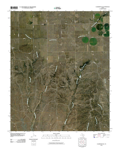 Clarendon SE, TX (2010, 24000-Scale) Preview 1