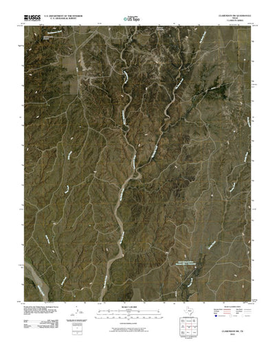 Clarendon SW, TX (2010, 24000-Scale) Preview 1