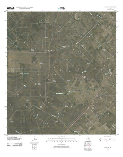 Clegg NE, TX (2010, 24000-Scale) Preview 1