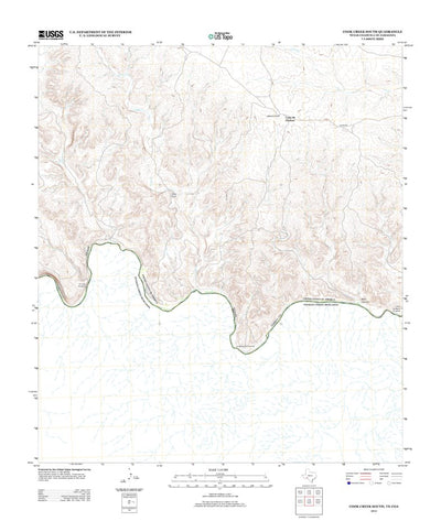 Cook Creek South, TX (2013, 24000-Scale) Preview 1