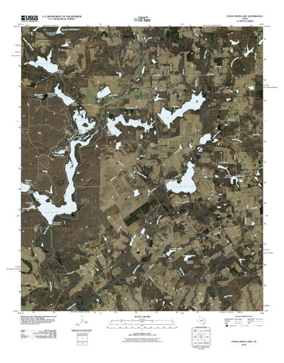 Coon Creek Lake, TX (2010, 24000-Scale) Preview 1
