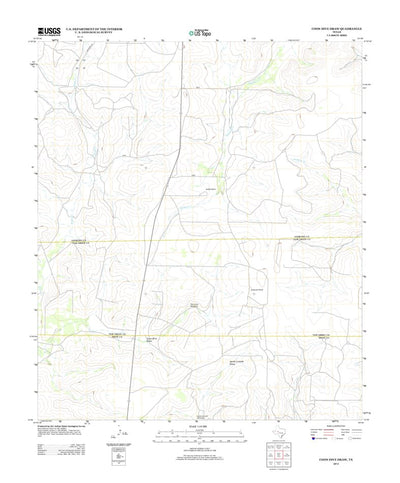 Coon Dive Draw, TX (2013, 24000-Scale) Preview 1