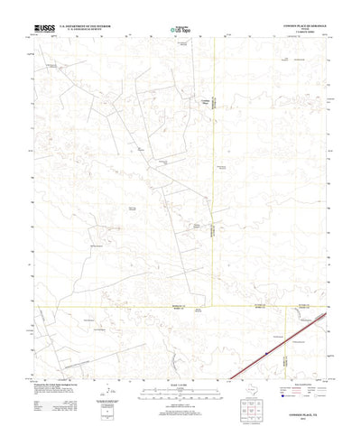 Cowden Place, TX (2012, 24000-Scale) Preview 1