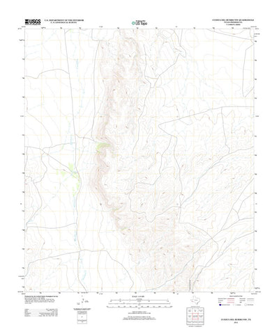 Cuesta Del Burro NW, TX (2012, 24000-Scale) Preview 1