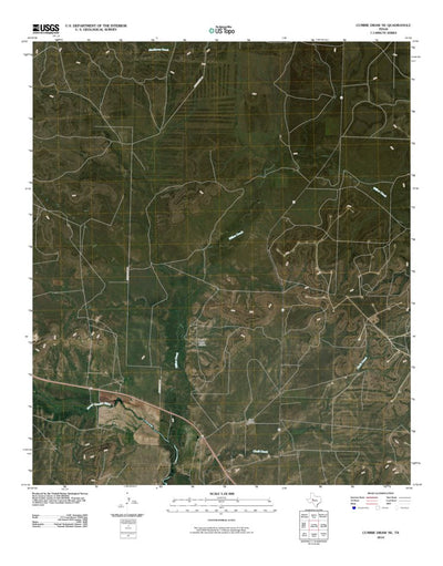 Cumbie Draw NE, TX (2010, 24000-Scale) Preview 1