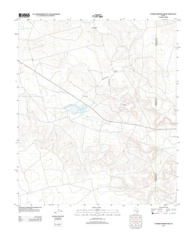 Currie Reservoir, TX (2013, 24000-Scale) Preview 1