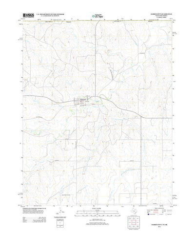 Darrouzett, TX-OK (2012, 24000-Scale) Preview 1