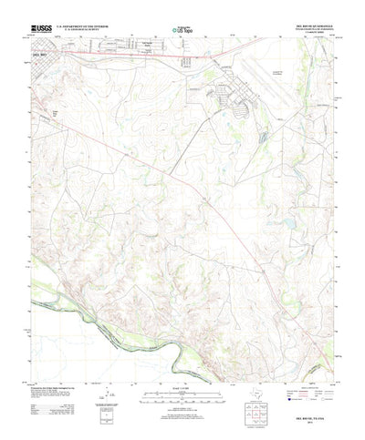 Del Rio SE, TX (2013, 24000-Scale) Preview 1